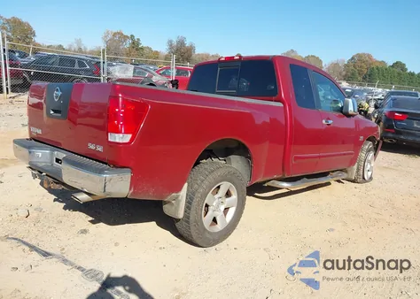 2004 Nissan Titan Se из США, поврежденный, VIN 1N6AA06B34N568758